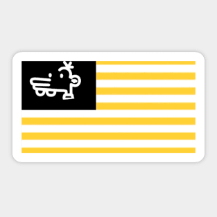 The Manny Flag Sticker